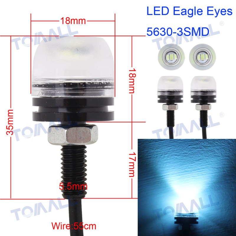 Tomall 2 x 1.5  18        /   /     90lm 3-SMD 5630 ( 12  / 2 . )  