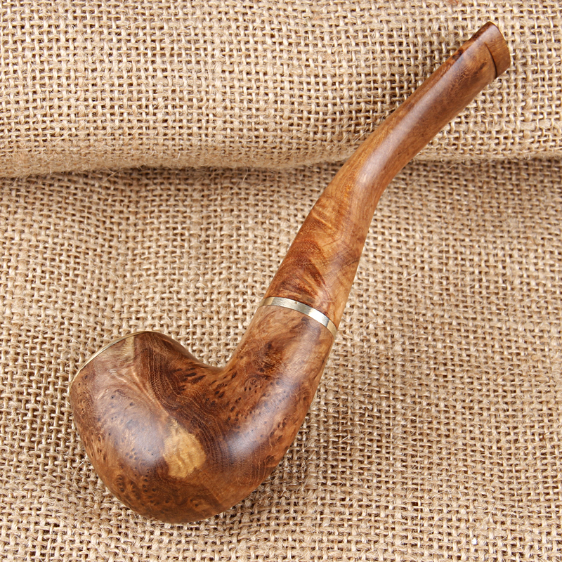 The 100 wooden handmade portable wooden tobacco smoking pipes smoking tools YD02