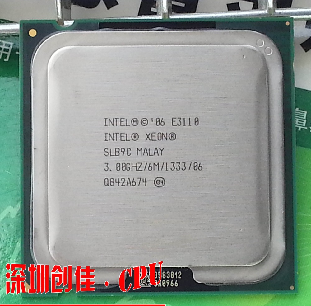 Intel xeon e3110 cpu / 3,0 ghz / lga775 / 6 mb l2 /  -  /  1333  /  ,  e8400 / scrattered 