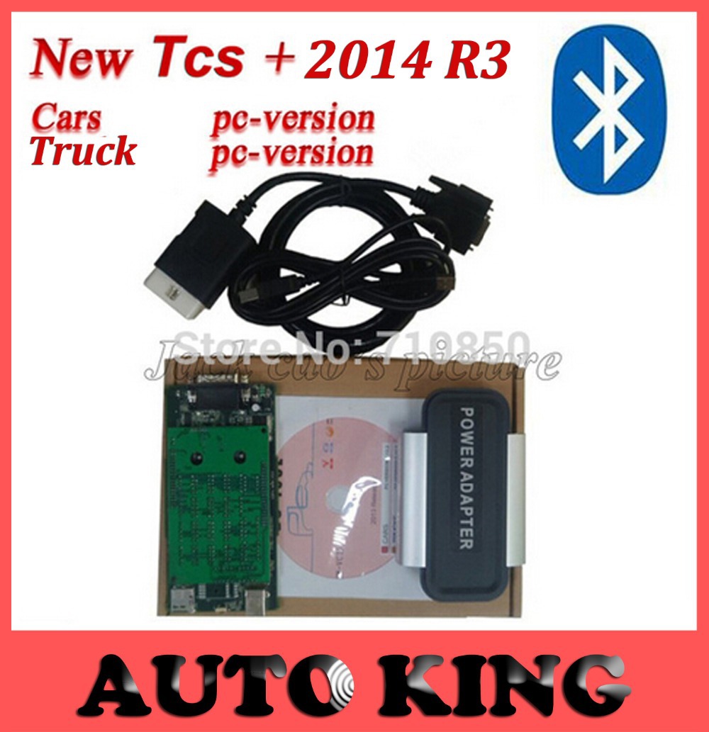 Image of Bluetooth include! for black Tcs cdp pro CARs+TRUCKs+Generic 3 in1 ds150e vci,with 2014 r3 Software+Free activate! --Free Ship