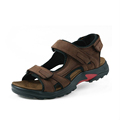 Top Quality Sandal 2017 Men Sandals Summer Slippers Genuine Leather Sandals Men Outdoor Shoes Men Leather