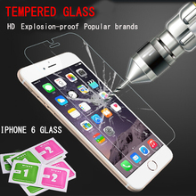 9H 0.26 mm For iphone 6s screen protector film on the iphone4s 5s 6s Screen Protector Glass on the cristal templado for iphone 6