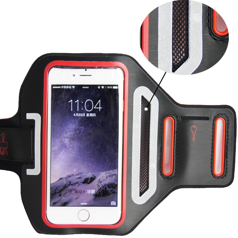 2015 New Arrival Super Slim Sport Armband for iPhone 6 4.7 inch Waterproof Sport Armband for Samsung S4 for iPhone 6 Armband