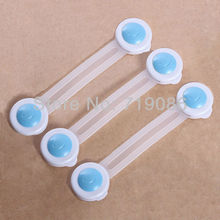 Free Shipping 10PCS/Lot Baby Safety Drawer Locks Baby Cabinet Lock Child Care Products Plastic Multi-function Fridge Door Locks