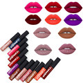 12 Color Brand Popfeel Liquid Lip Gloss Makeup Waterproof batom Tint Lip Gloss Red Velvet Matte