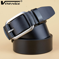Veroseice Good Quality Real Genuine Leather Belt Men New Designer Cowhide Belts for Men Wide