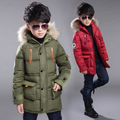 Thumbaby Boys Winter Outwear Down Coat Children Baby Boy Clothes Fashion Outwear England Style Children Jacket