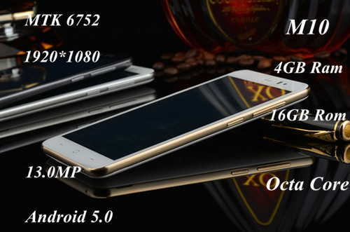 5 0 inch Smartphone M10 MTK6752 Octa Core 1080P 4GB RAM 16GB ROM Dual Sim 13