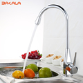 BAKALA New kitchen tap Chromed single lever single hole swivel kitchen faucet mixer BR 9113