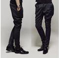 HOT Summer 2016 men s clothing harem pants taper non mainstream personality boot cut jeans trousers