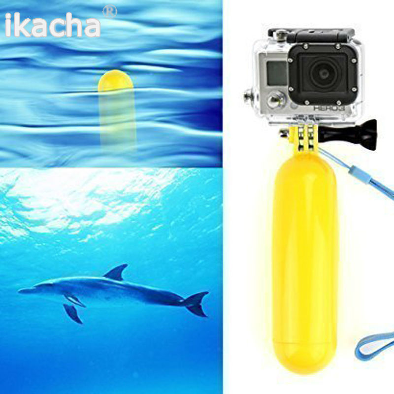 Yellow Water Floating Hand Grip Gopro (1)