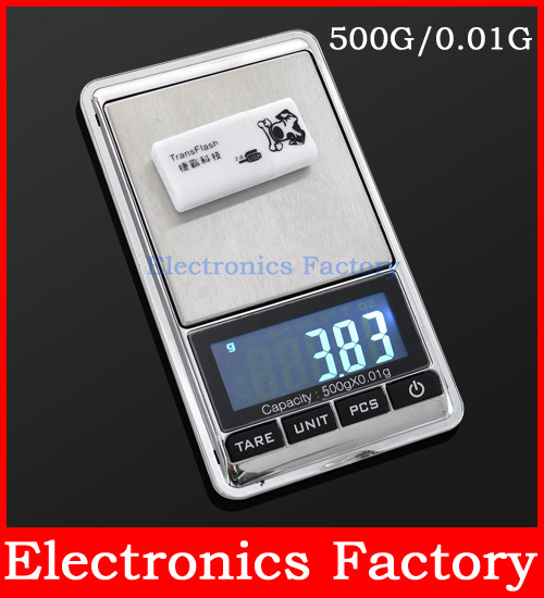  Electronic LCD 500G 0 01g GRAM Digital Pocket Jewelry Weighting Scale Balance g oz ozt