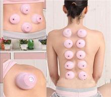 Hot Selling 10pcs Chinese Vacuum Body Cupping Cups Useful Medical Body Fitness Loose Weight Massage Cups