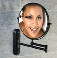 Wall Mounted Oil rubbed Bronze Bathroom Make up Mirror 3X Cosmetic Hairdressing Magnifer