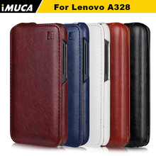 Lenovo a328 A328 t case cover luxury original Leather Case For Lenovo a328 A328t flip cover