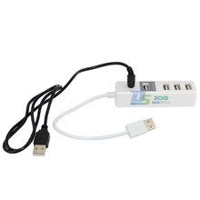3 USB 2.0 Port +1 Fast Charging Hub Adapter for PC Smartphone AC Power Supply@homegarden2014