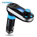 VICTSING 360 Degree Rotation Wireless Bluetooth Car Music Player FM Transmitter Support USB Charge TFCard USB