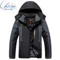 winter new big yards Plus thick velvet Men s coat jacket Windand waterproof men s casual