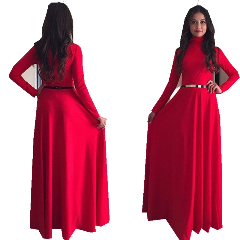 Online Buy Wholesale kaftan muslim evening dress long sleeve maxi ...