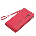 New Fashion Practical Purse Exterior Zipper Pocket Women High Quality Zipper Wallet Ladies Concise Cowhide Cell