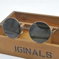 Vintage Retro Cat Eye Round Sunglasses Fashion Stylish Semi-Rim