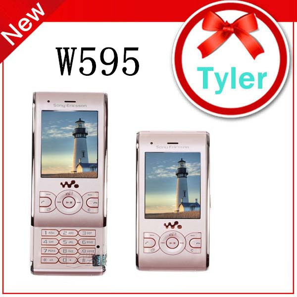 W595 Unlocked Sony Ericsson W595 mobile phone Quadband GSM 3G Bluetooth Free Shipping