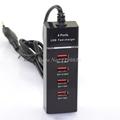4 Ports Micro Usb Charger Quick Charge mobile phone Usb AC wall charger Adapter 4 Port