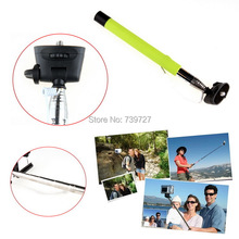 Hot Sale Camera Phone Extendable Handheld Self-Timer Monopad Self Protrait Holder Universal for Android/IOS Smartphone Green
