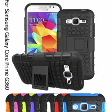 2015 New Rugged Armor Heavy Duty Hybrid Phone Case Stand Cover For Samsung Galaxy Core Prime