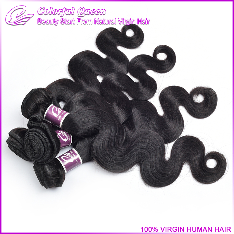 Crochet Hair 5A Malaysian Virgin Hair Body Wave 2 Bundle ofertas 100% ...