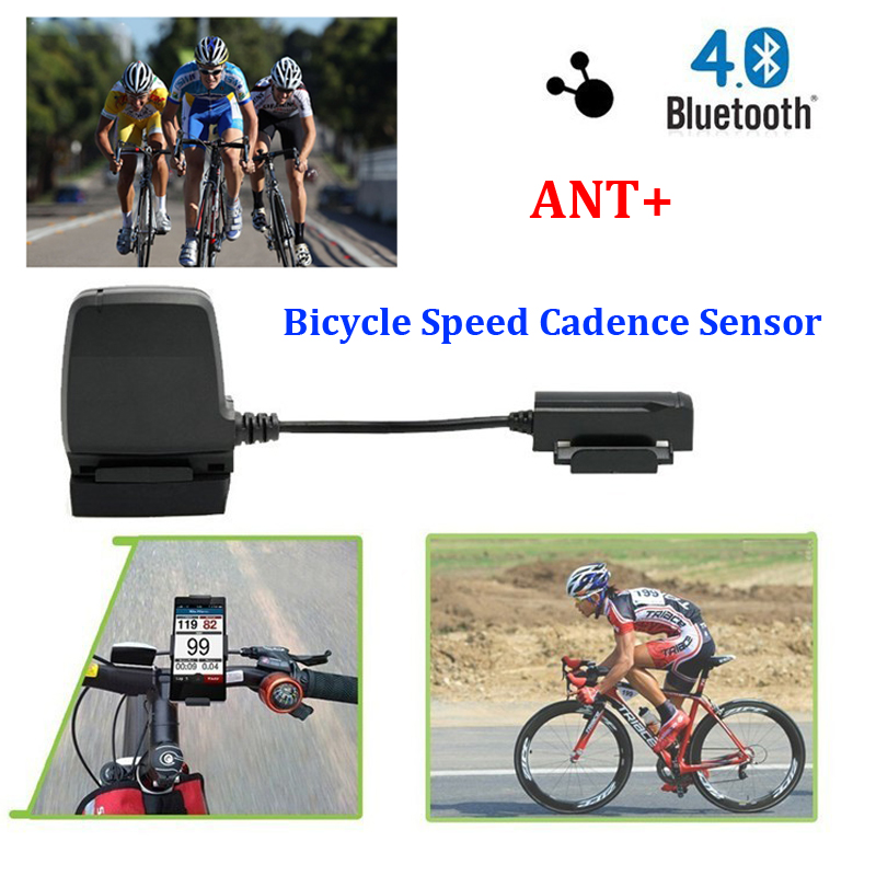 Image of ANT Sensor Bike bicycle computer speedometer Speed Cadence Sensor Bluetooth LE Smart Fitness for Wahoo Fitness Strava MapMyRide
