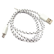 10ft V8 Braided Micro USB Cable 2m 3m Data Sync Charger Cables for Samsung for Sony