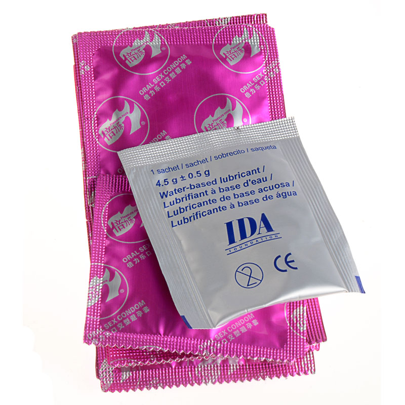 Mingliu 20pcs Pack Fruit Flavor Special Design For Oral Sex Condom Blow