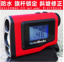 Nueva Golf telémetro binoculares con pantalla LCD 600 m rango de medición impermeable de calidad superior Laser Range finder