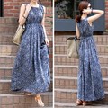 Korean Maternity Clothes Printed LongMaternity Dresses For Photo Shoot Pregnancy Clothes Summer Women Pregnancy Clothing BB84