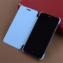 High Quality PU Leather Flip Case for Xiaomi Redmi 2 Hongmi 2 Red Rice 2 Cover