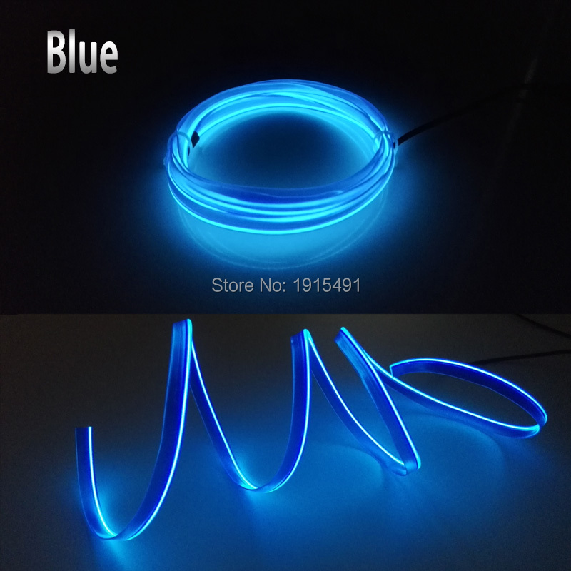 High quality DC-12V Inverter+10 Color Select LED Strip Neon Light 1/2/3/4/5Meter 2.3mm-Skirt EL Wire Rope For Holiday Decorative High quality DC-12V Inverter+10 Color Select LED Strip Neon Light 1/2/3/4/5Meter 2.3mm-Skirt EL Wire Rope For Holiday Decorative