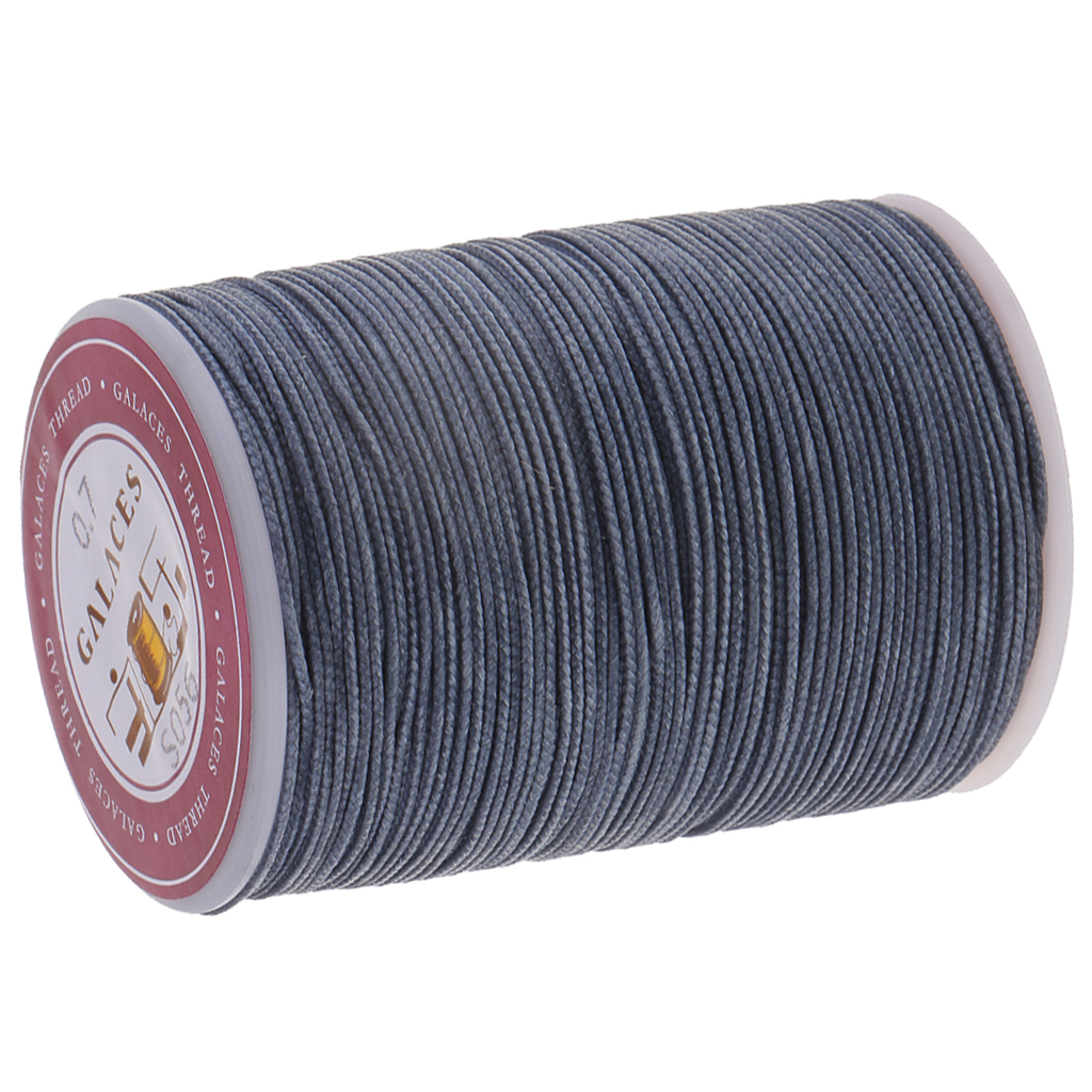 Waxed Lacing Tape Braiding Weaving Twine DIY Hand-Stitched Leather Sewing Thread 