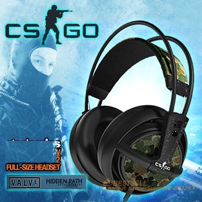 CSGO version Steelseries Siberia V2 Gaming Headphone, FPS Gaming Headphone Brand new,Drop shipping, Free & Fast Shipping