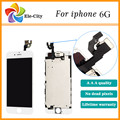 Black White For iPhone 6 6G LCD Screen Display with Touch Screen Digitizer Assembly Replacement original