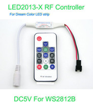 Led2013-x беспроводной RF14 Key RGB мечта магия контроллер с 300 видов эффектов DC5V для WS2812