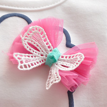 Summer Style Girls Dress Hello Kitty Cartoon Wings Tutu Dress Bow Veil Dresses For Girls Children