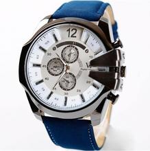 Hot Sale Fashion Men Leather Strap Watches Brand Famous Military Sports Quartz DZ Watch Male Clock