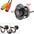 Newest CCD Car Front View Camera Double Control Lines Switch To Rear View With Parking Line