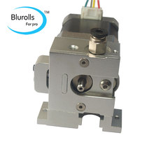 3D Printer filament All Metal BullDog Lite Extruder – 1.75mm with hotend mount plate RepRap Prusa Mendel metal direct extruder