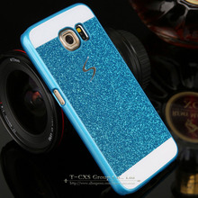 Luxury Bling Case cover for Samsung Galaxy S6 glitter powder Cover Fashional Phone case Cover with