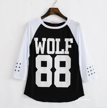 GOT7 spring kpop clothes New Sports Sweatshirt Women EXO Letters Printed Round Neck Hoodies wolf exo hoodie kai coat bts