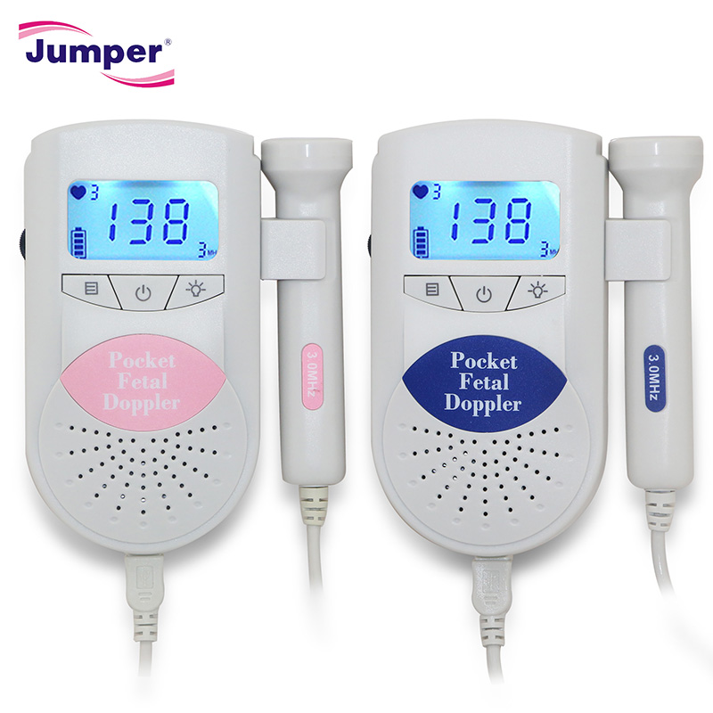 Heath Care!Pocket fetal Doppler Baby Heart Rate Monitor Prenatal Fetal