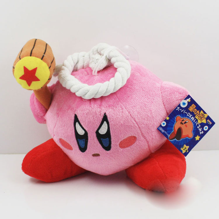 kirby hammer plush