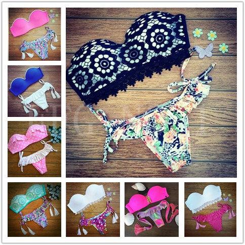 2015 Triangle bikini New sexy Beach Swimwear Ladies swimsuit For women swimwear bathing suit bikini brazilian